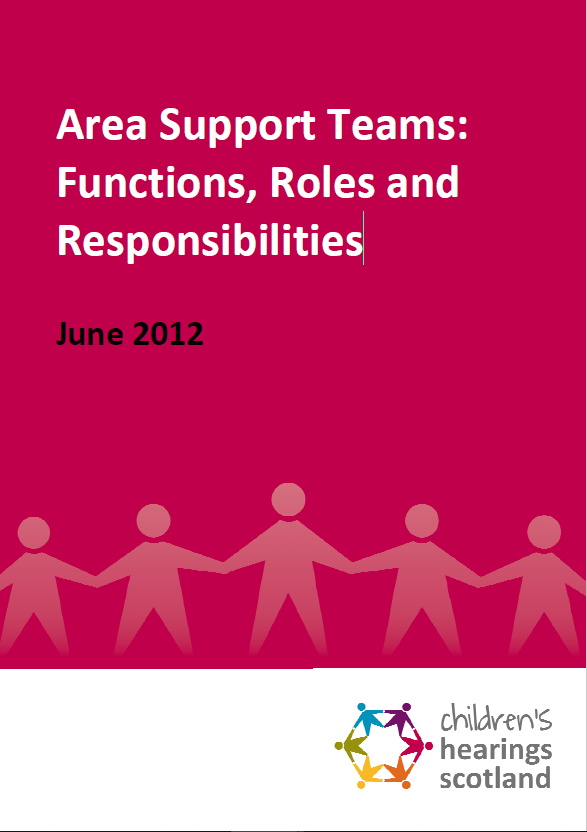 Area Support Teams: Functions, Roles and Responsibilities