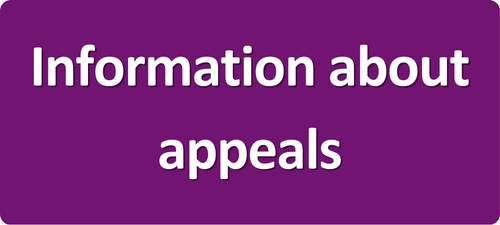 Appeal against a decision made at a hearing.